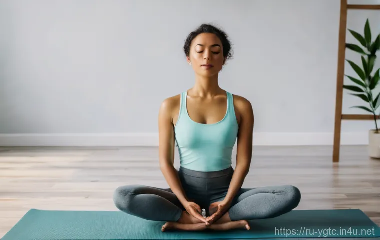 요가강사와 스포츠 과학 - "A dynamic, high-definition image featuring a group of five diverse athletes, male and female, rangi...